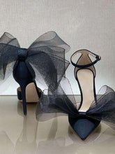Jade Big Butterfly Knot Heel